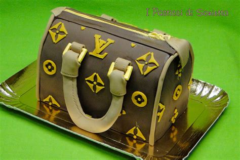 i pasticci di Sonietta: Torta Borsa Louis Vuitton